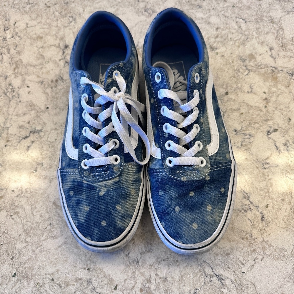Vans Polk - a dot‎ blue Vans Size 9 - Picture 2 of 12